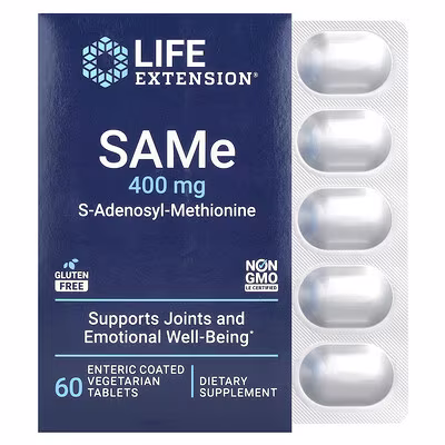 Life Extension SAMe (S-Adenosyl-Methionine)